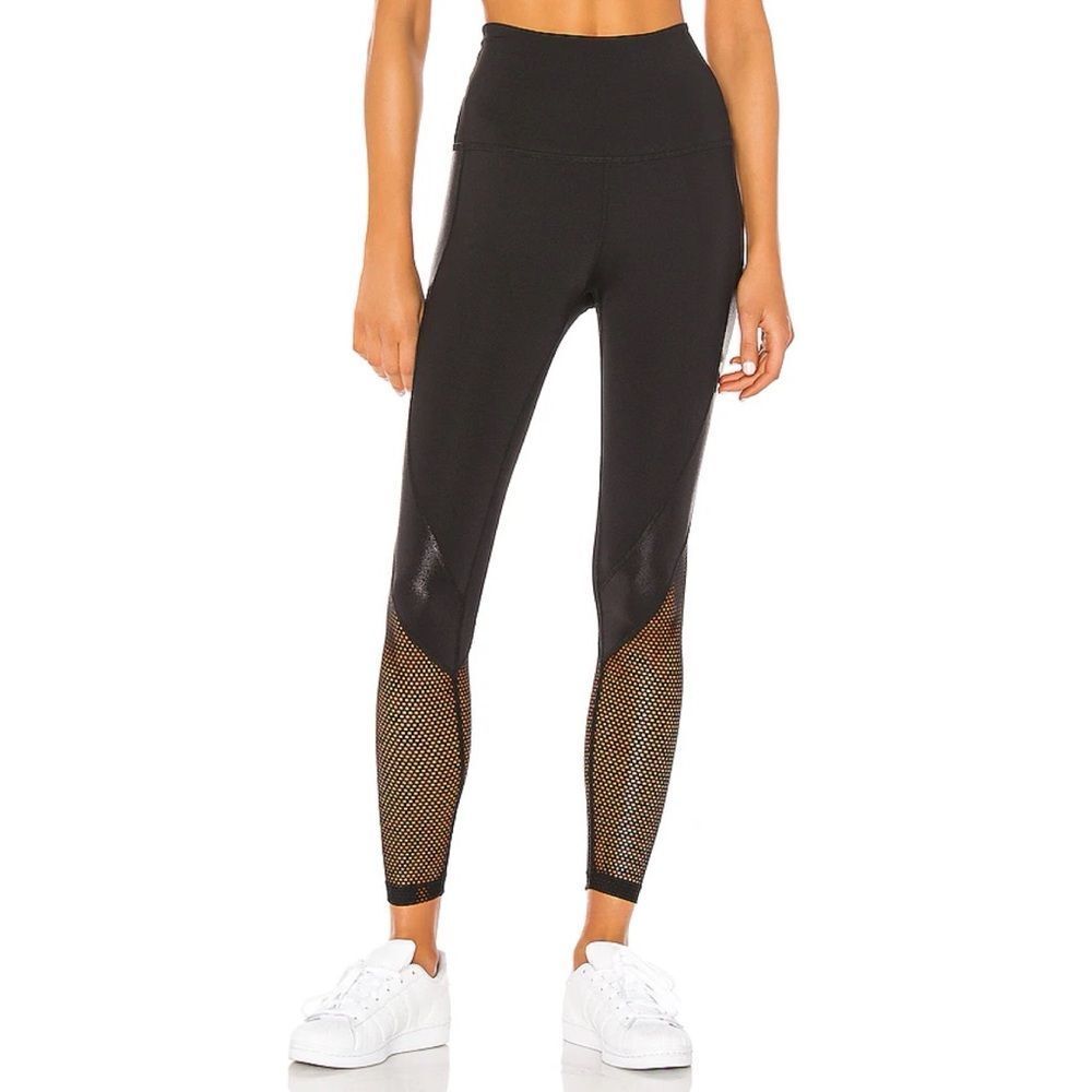 Beyond Yoga Pearlized Digital Wavelength High Waisted Midi Legging